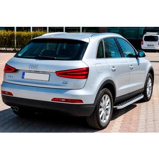 Bočné nášľapy BlackLine (2 ks, hliník) Audi Q3 2011–2019 fotografia 1