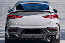 Mercedes GLE Coupé C167 2019– Zadný difúzor z pravého karbónu fotografia 1