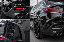 Mercedes GLE Coupé C167 2019– Zadný difúzor z pravého karbónu fotografia 2