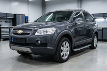 Chevrolet Captiva 2006–2019 Bočné nášľapy BlackLine (2 ks, hliník) 2016-2019 fotografia 1