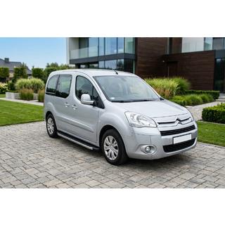 Bočné nášľapy BlackLine (2 ks, hliník) Citroen Berlingo 2008–2018 fotografia 1