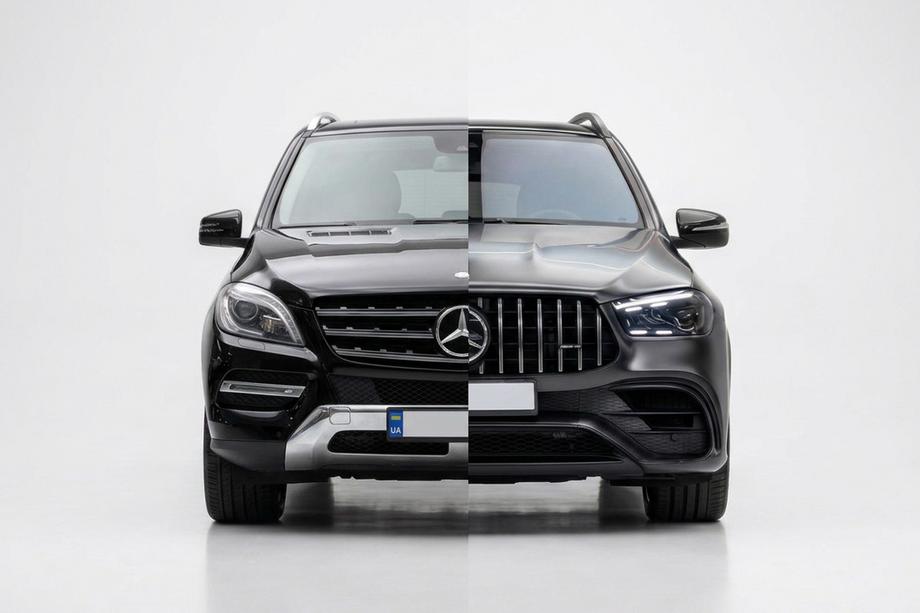 Mercedes GLE/ML class W166 2011–2018 Facelift sada pre W167 GLE53 Image
