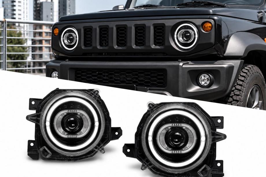 Suzuki Jimny 2018– Predné LED svetlomety (2 ks) Fotografia 2
