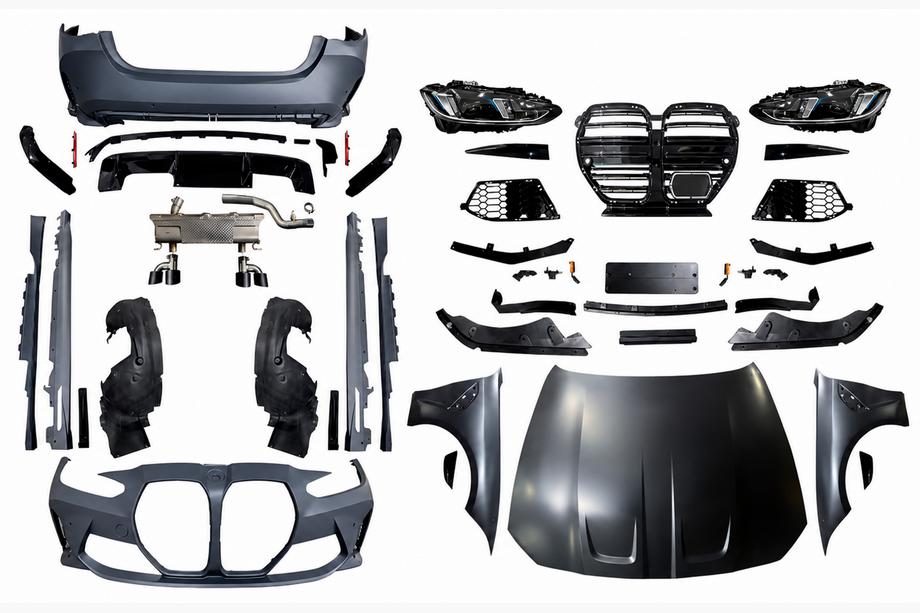 BMW 4. séria G22/23/26 2020– Restylingový kit pre G82 M4 2025 Image