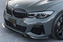 BMW 3. rad G20/G21 2018– Bočné mriežky nárazníka (pre M-Sport 2018-2022, ABS) fotografia 1
