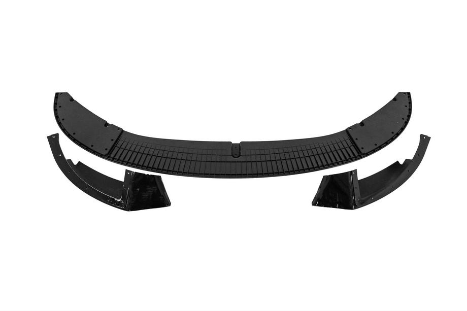 BMW 4 séria F32/F33/F36 2012–2020 MP-Style predný lip spojler (pre M-Sport, čierny lesk) Fotografia 10