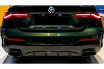 BMW 4. séria G22/23/26 2020– Difúzor zadného nárazníka s koncovkami výfuku (pre G22/G23 M-Sport) fotografia 3