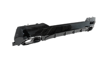 BMW 4. séria G22/23/26 2020– Difúzor zadného nárazníka s koncovkami výfuku (pre G22/G23 M-Sport) fotografia 5