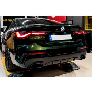 Difúzor zadného nárazníka s koncovkami výfuku (pre G22/G23 M-Sport) fotografia 1