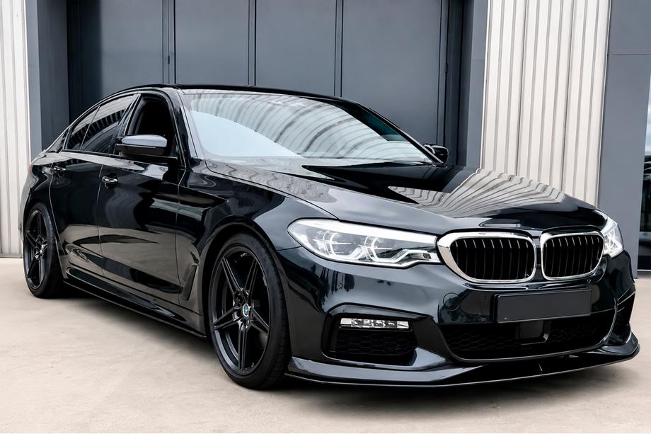 BMW 5. rad G30/G31 2017–2023 Lipa predného nárazníka Lip AC-Style (pre M-Sport 2017-2020, ABS) Fotografia 3