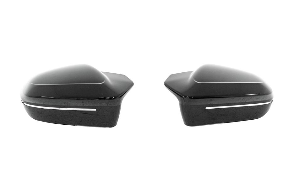 BMW radu 7 G70/G71 2022– Kryty zrkadiel M-Look (s klipmi, 2 ks) Image