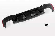 BMW 5. rad G30/G31 2017–2023 Difúzor zadného nárazníka CS-Style (pre M-Sport/M5 F90, ABS) fotografia 14