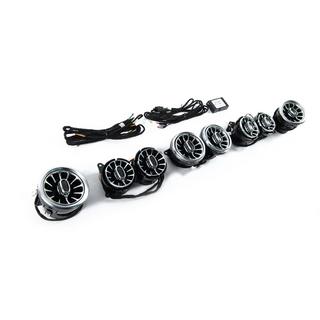 LED deflektory vetrania (2018-2022, 64 farieb) Mercedes S-сlass W222 2013–2022 fotografia 4