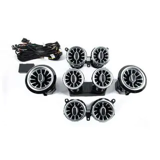 LED deflektory ventilácie (64 color) Mercedes Trieda E W213 2016–2023 fotografia 2