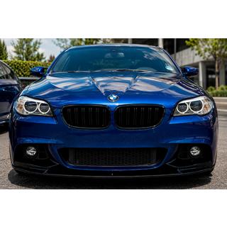 Lip predného nárazníka MP-Style (pre M-Performance, lesklá čierna) BMW 5. rad F10/F11 2010–2016 fotografia 1