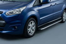 Ford Connect 2014–2021 Bočné nášľapy BlackLine (2 ks, hliník) Štandardná základňa fotografia 1