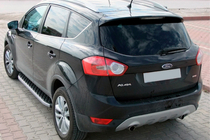 Ford Kuga 2008–2013 Bočné nášľapy BlackLine (2 ks, hliník) fotografia 1