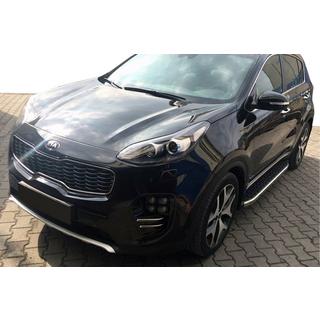 Bočné nášľapy BlackLine (2 ks, hliník) Kia Sportage 2010–2015 fotografia 1