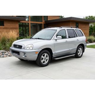 Bočné nášľapy BlackLine (2 ks, hliník) Hyundai Santa Fe 1 2000–2006 fotografia 1