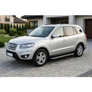 Bočné nášľapy BlackLine (2 ks, hliník) Hyundai Santa Fe 2 2006–2012 fotografia 1