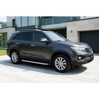 Bočné nášľapy BlackLine (2 ks, hliník) Kia Sorento II XM 2009–2014 fotografia 1