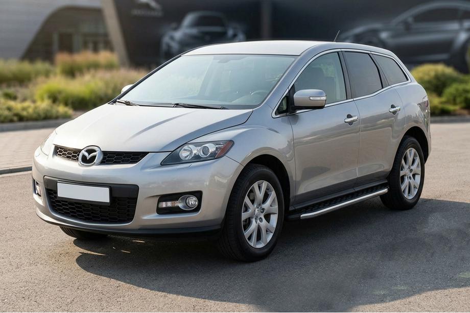 Mazda CX-7 2006–2012 Bočné nášľapy BlackLine (2 ks, hliník) Image