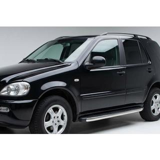 Bočné nášľapy BlackLine (2 ks, hliník) Mercedes ML W163 1997–2005 fotografia 1