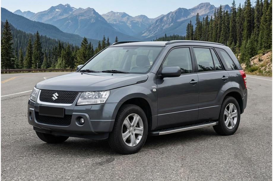 Suzuki Grand Vitara 2005–2017 Bočné nášľapy BlackLine (2 ks, hliník) Image