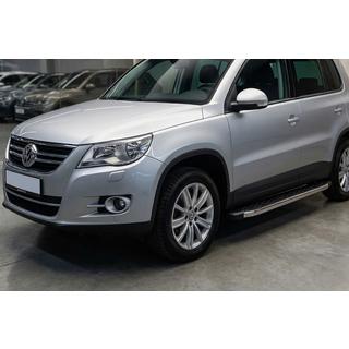 Bočné nášľapy BlackLine (2 ks, hliník) Volkswagen Tiguan 2007–2016 fotografia 1