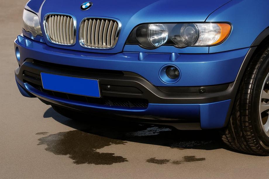 BMW X5 E53 1999–2006 Lip spojler predného nárazníka (1999-2003, na lakovanie) Image