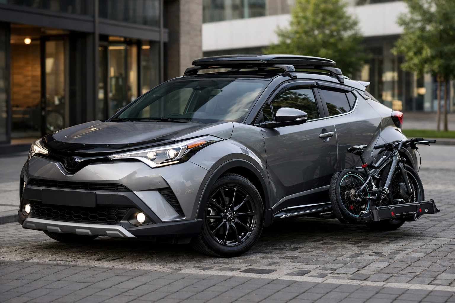 Čo namontovať na Toyota C-HR do mesta bez gýču