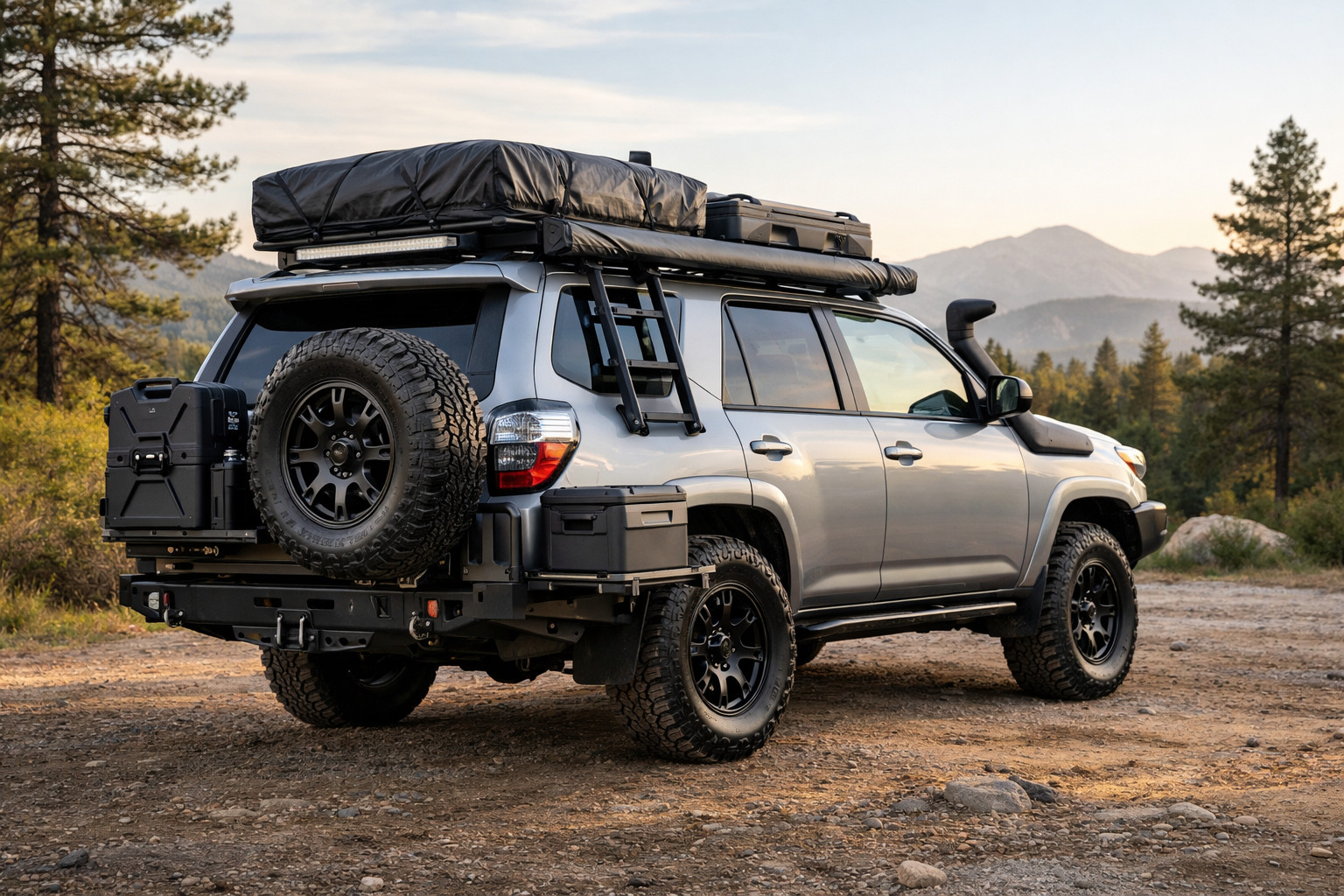 Čo dať na Toyota 4Runner do prírody, na diaľnicu a rodinné výlety