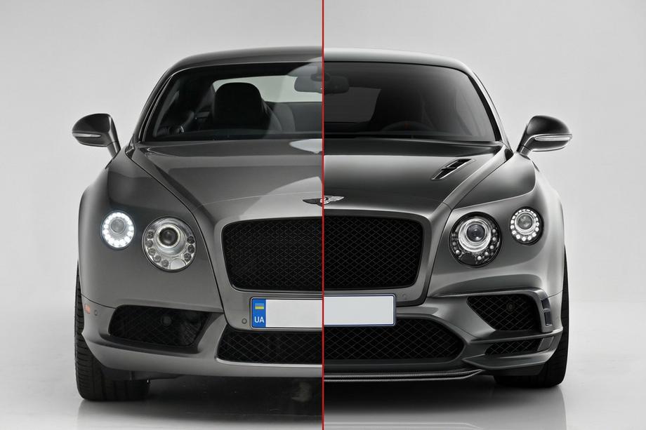 Bentley Continental GT 2011–2018 Facelift (restyling) sada na Continental Supersports 2018 (pre 2011-2015) Fotografia 1