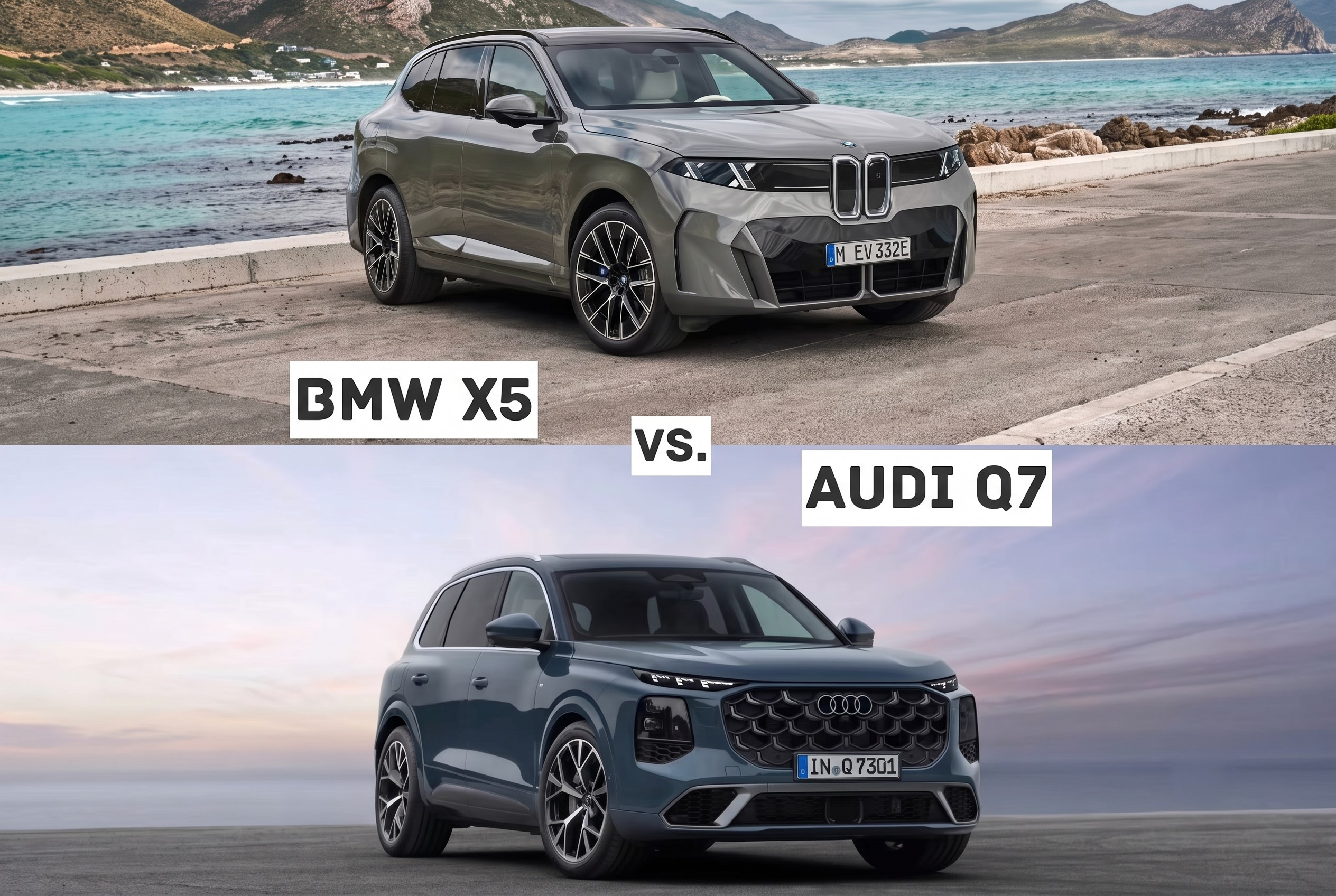 BMW X5 vs Audi Q7: prehľad modelov 2026–2027
