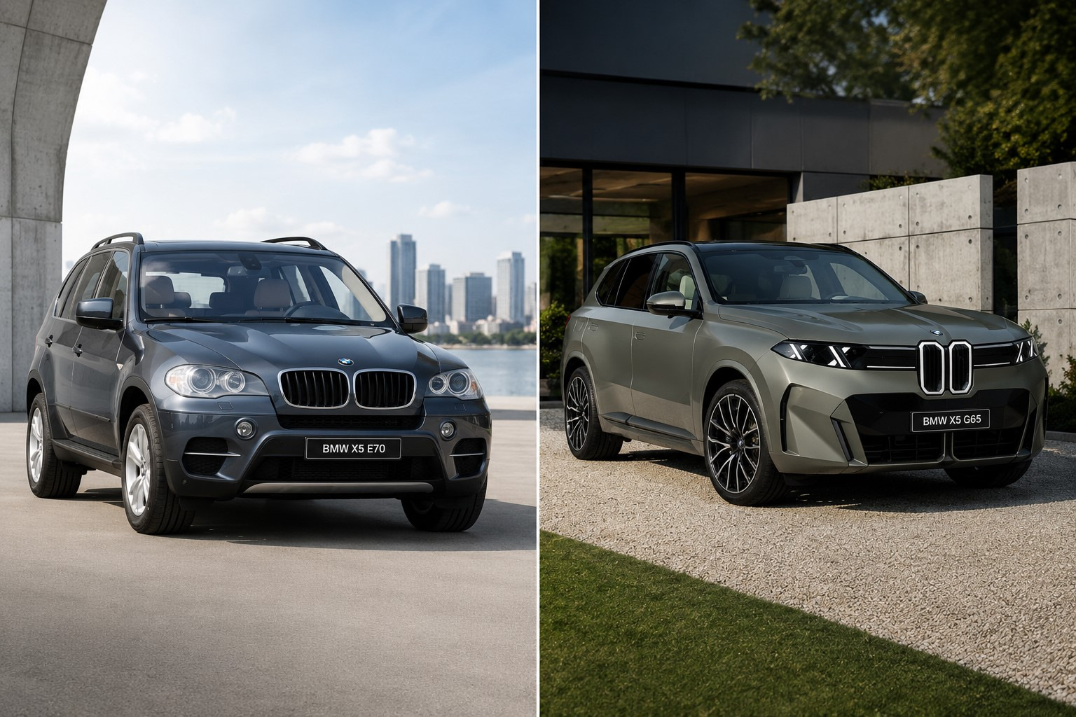BMW X5 G65 vs BMW X5 E70: starý charakter proti novým technológiám