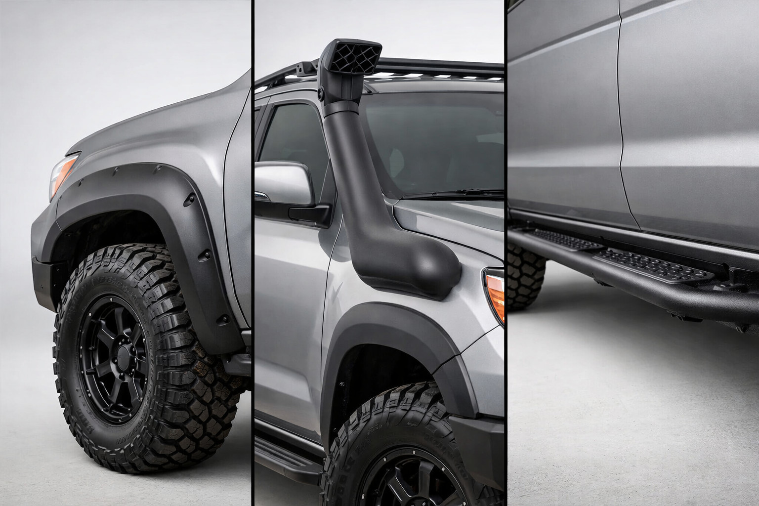 Ktoré offroad doplnky montovať ako prvé: Bushwacker, šnorchl či rock slidery