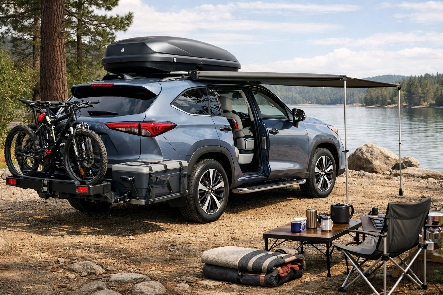 Balík úprav Toyota Highlander pre rodinu a dlhé cesty