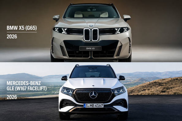 Nový BMW X5 G65 alebo Mercedes GLE W167 Facelift: ktorý SUV je lepší