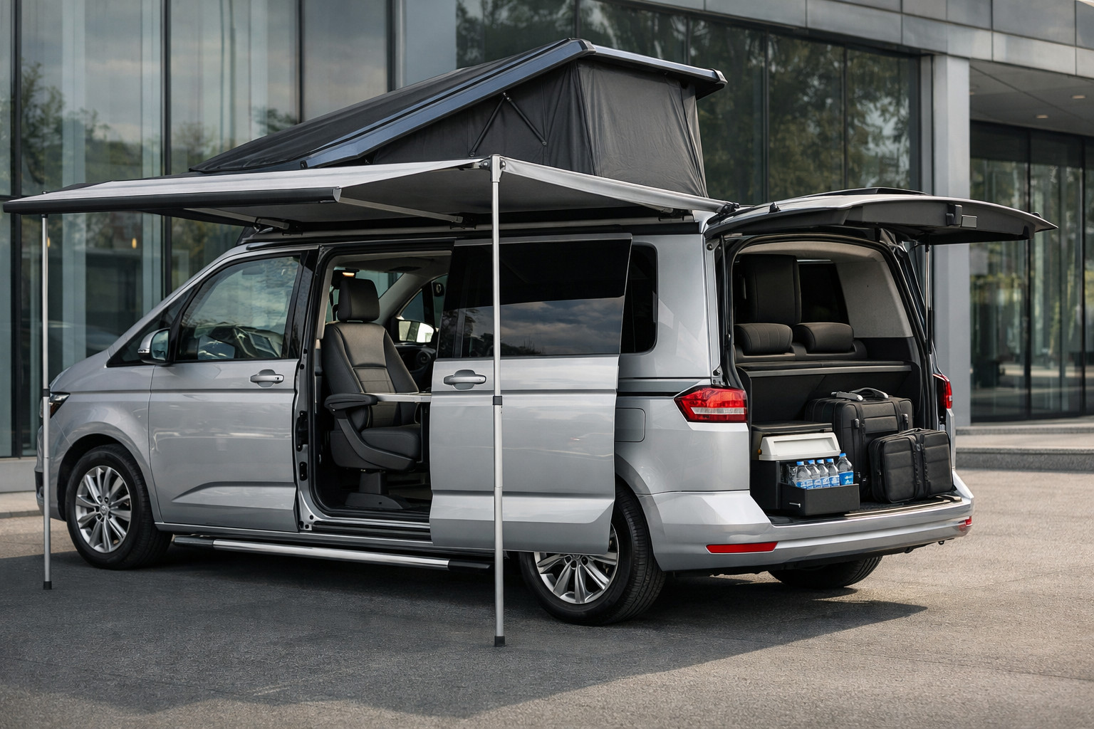 Balík úprav Volkswagen Caravelle T7 pre biznis a cestujúcich