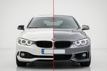 BMW 4 séria F32/F33/F36 2012–2020 M-Sport bodykit (pre F32) Dvojitý výfuk (na obe strany) fotografia 1