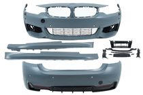 BMW 4 séria F32/F33/F36 2012–2020 M-Sport bodykit (pre F32) Dvojitý výfuk (na obe strany) fotografia 3