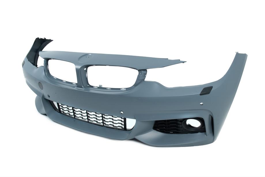 BMW 4 séria F32/F33/F36 2012–2020 M-Sport bodykit (pre F32) Dvojitá koncovka výfuku na jednej strane Fotografia 14
