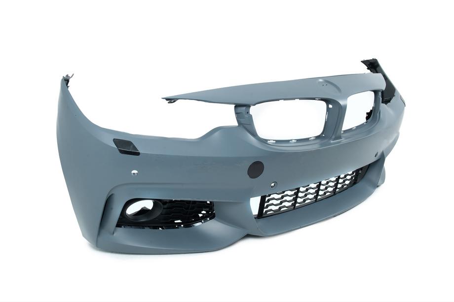 BMW 4 séria F32/F33/F36 2012–2020 M-Sport bodykit (pre F32) Dvojitá koncovka výfuku na jednej strane Fotografia 15
