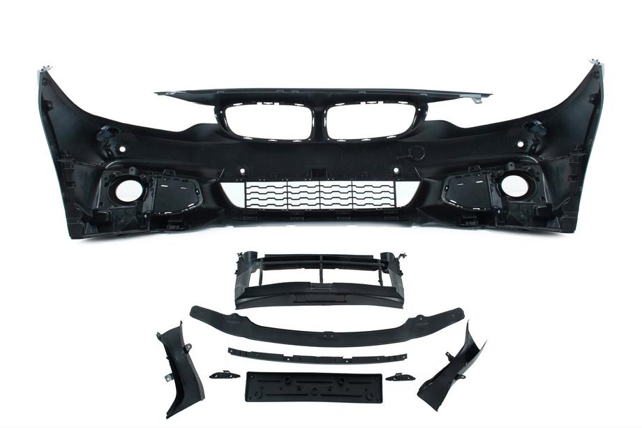 BMW 4 séria F32/F33/F36 2012–2020 M-Sport bodykit (pre F32) Dvojitá koncovka výfuku na jednej strane Fotografia 16