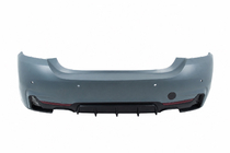 BMW 4 séria F32/F33/F36 2012–2020 Zadný nárazník s difúzorom pre dvojité výfuky na oboch stranách M-Sport fotografia 1