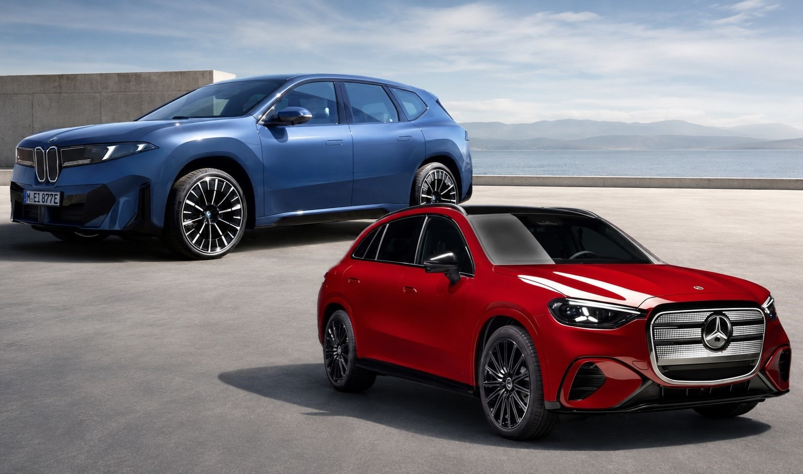 Mercedes-Benz GLC EQ 2027 vs BMW iX3 2027: ktorý elektrický crossover novej generácie je lepší?