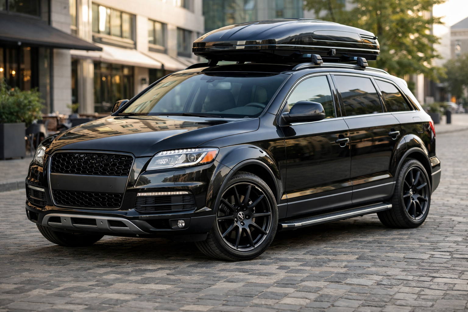 Štartovací upgrade Audi Q7 2005-2015 do mesta a na dennú svetlú výšku