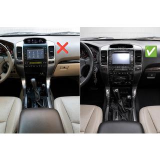 Sada na upgrade interiéru – kryty palubnej dosky pre Lexus GX460 2023 Style Toyota Land Cruiser Prado 120 2002–2009 fotografia 3