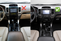 Lexus GX470 2002–2009 Sada na upgrade interiéru – kryty palubnej dosky pre Lexus GX460 2023 Style fotografia 3