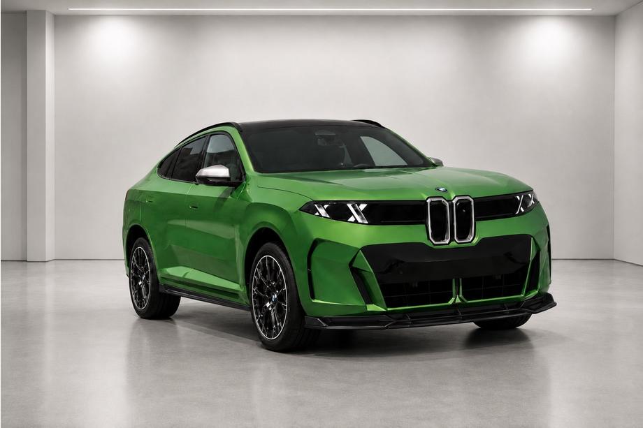 BMW X6 G66 2027– Bočné prahy Paradigm Black Knight Fotografia 1